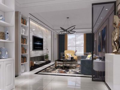 道和天下126平米北欧风格三居室装修案例