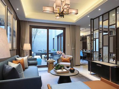 凯旋煌境95平米中式风格设计效果图案例