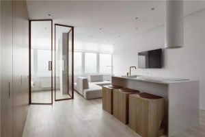 【居众装饰】36平极简风格小公寓 细节上的点缀很时尚