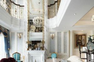 【东莞居众装饰公司】360平米法式风格独栋别墅 兼备优雅豪华舒适营造浪漫情调