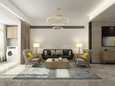 金芙蓉小区现代风格装修案例