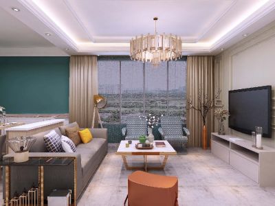 中海悦公馆现代风格装修案例