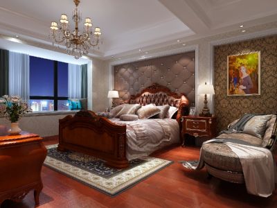 中海悦公馆美式风格装修案例