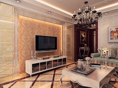 五象丽景欧式风格装修案例