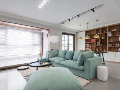 祥生未来城120平米简约风格三居室装修案例