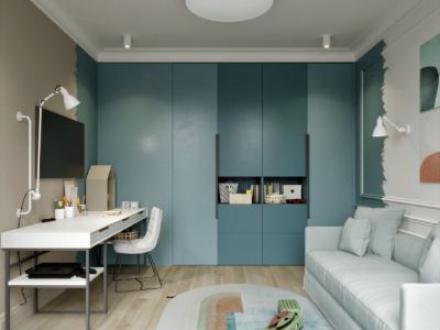 祥生西江樾122平装修案例，极简融入轻奢