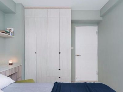 万达西安one北欧风格89平米二居室装修案例