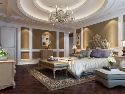 梅龙湖无界别墅法式风格装修案例