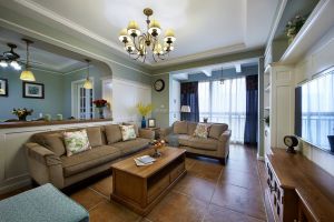 【齐福祥装饰】商丘温莎阳光9号楼美式风格140平米装修效果