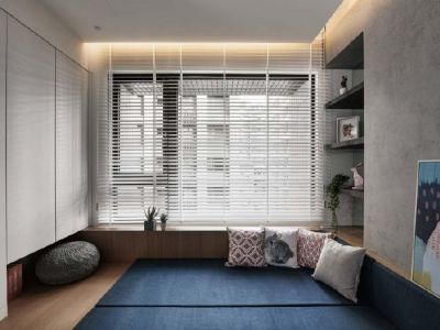 观棠府120平现代风格三居室装修案例