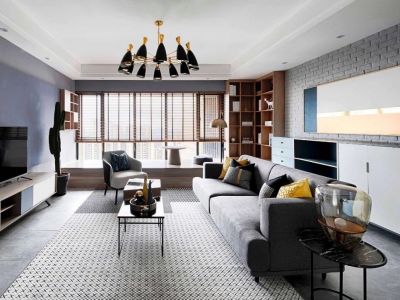 万科金域东方混搭风格风格装修案例