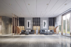 【南充德艺家装饰】奥莱广场日式风格3150平米装修效果图案例