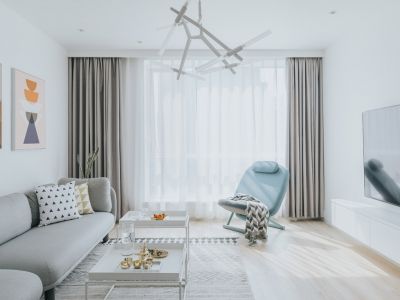 远洋城天祺二居92平北欧风格装修案例