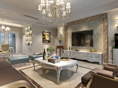 华信悦峰现代风格装修案例