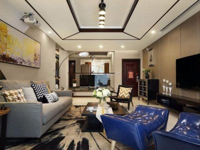 四季花城现代风格装修案例