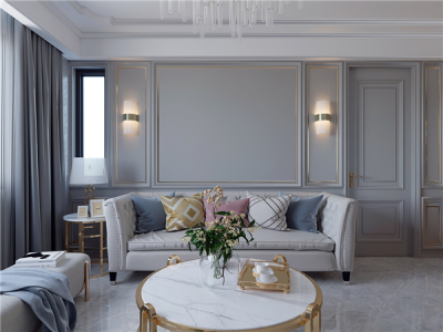 锦绣天城二居84平北欧风格装修案例