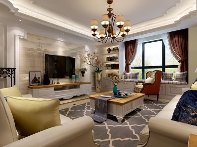 碧桂园简欧风格装修案例