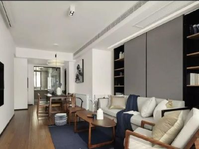 公馆壹号现代风格三居室装修案例