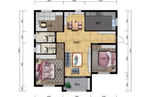 达州装修案例：13万装118平新房丨别人装欧式是高档有品位，你装就是土气浮夸！
