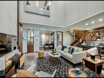 国奥玫瑰园123平现代