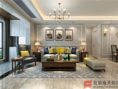 116㎡美珑公园简约美式