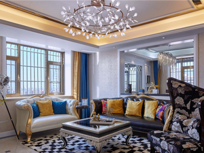 香山美墅别墅485平欧式风格装修案例