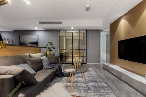 【忻州瀚海一品装饰】现代简约，灰色与木质，自然的舒适