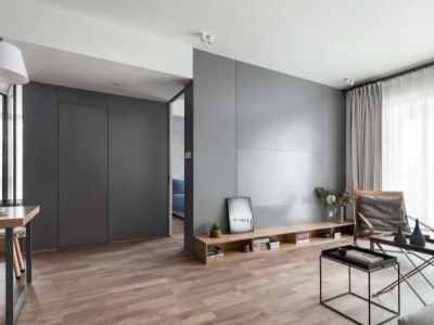 招商翰林大观北欧极简风格装修案例