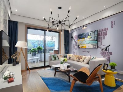 淮南恒大御府现代风格装修案例