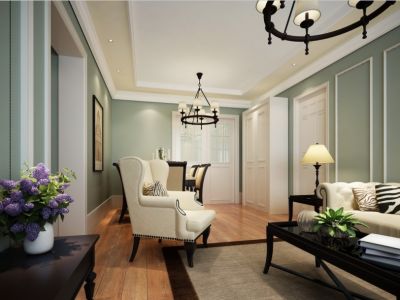 龙湖阳光城雲峰原著简欧风格装修案例
