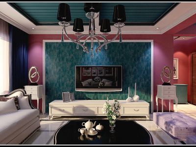 沈阳装饰装修设计-郡原小石城新古典风格设计