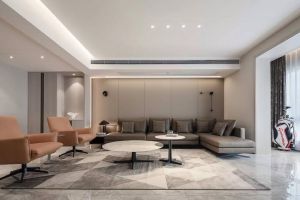 达州装修案例：220㎡简约时尚家，高档大气！