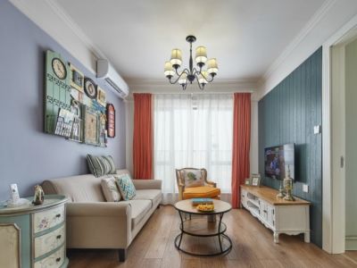 绿园新村混搭风格136平米三居室装修案例