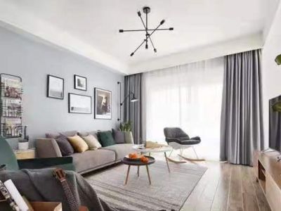 名门国际简约风格三居室案例赏析