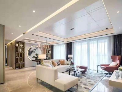 名门国际轻奢风格三居室案例赏析