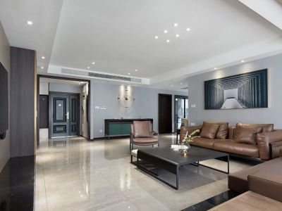 保利中航玺樾现代风格装修案例