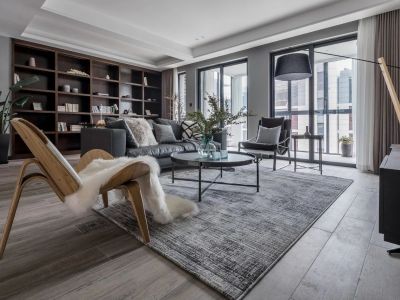 招商兰溪谷现代风格装修案例