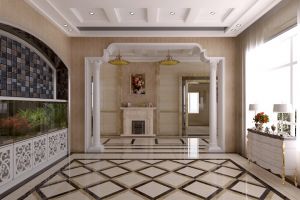 【大连方正装饰】玄关装修设计注意事项、屏风选购注意事项