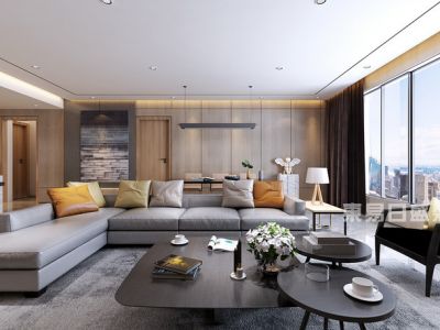 瀚林府现代风格装修案例