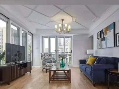 祥和苑美式风格120平米三居室装修案例