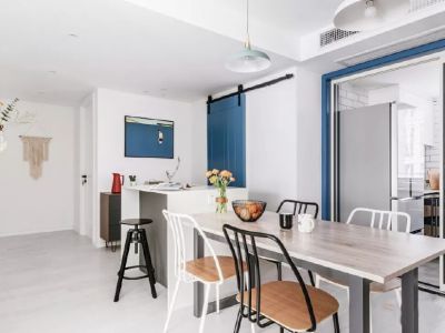 天庆国际新城 92平米简约风格装修案例