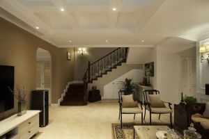 【琅蜂装饰】中粮祥云国际社区美式风格别墅装修案例分享