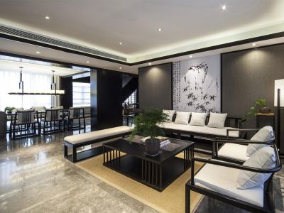 安泰华庭 141平米新中式风格装修案例