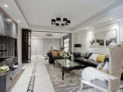 碧桂园幸福里新古典140平米四室两厅装修案例