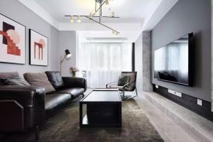 74㎡现代两居室装修效果图 空间视觉感非常不错