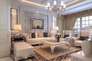 132平米欧式风格案例 看起来十分的豪华大气