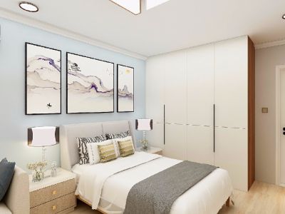 星健中心北欧风格一居室装修案例