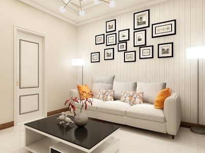 龙湖大境天成现代风格三居室装修案例