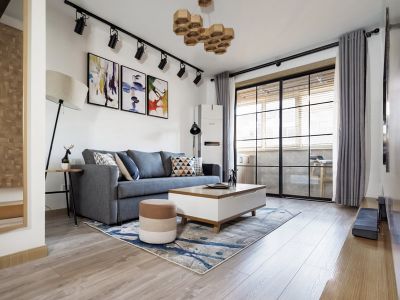 万科翡翠新都会100平米北欧风格装修案例