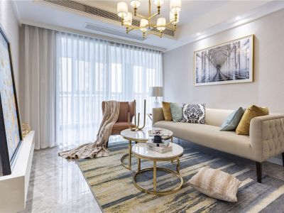 兰州碧桂园三期·文璟城120平米北欧风格装修案例